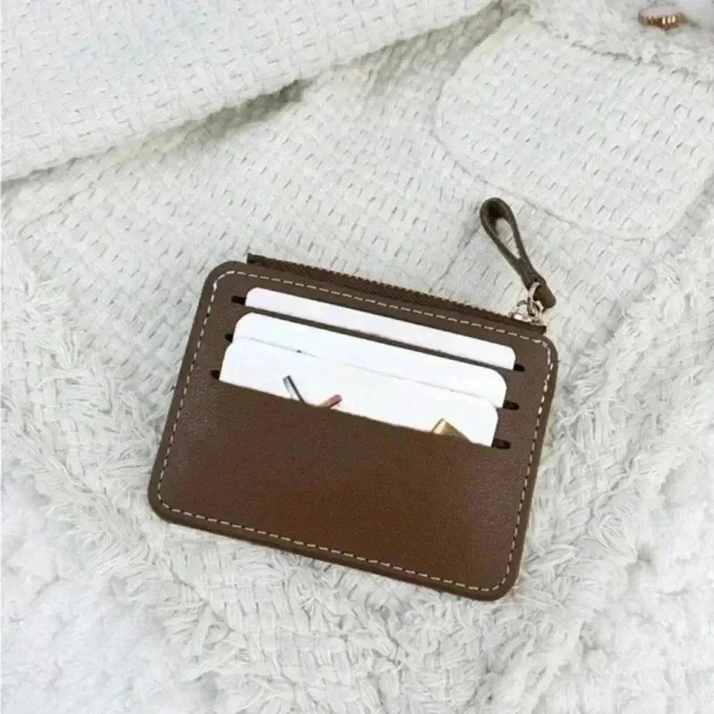 ⚠️Clearance🤎Small Cardholder Coffee Brown Wallet - Picture 3 of 4